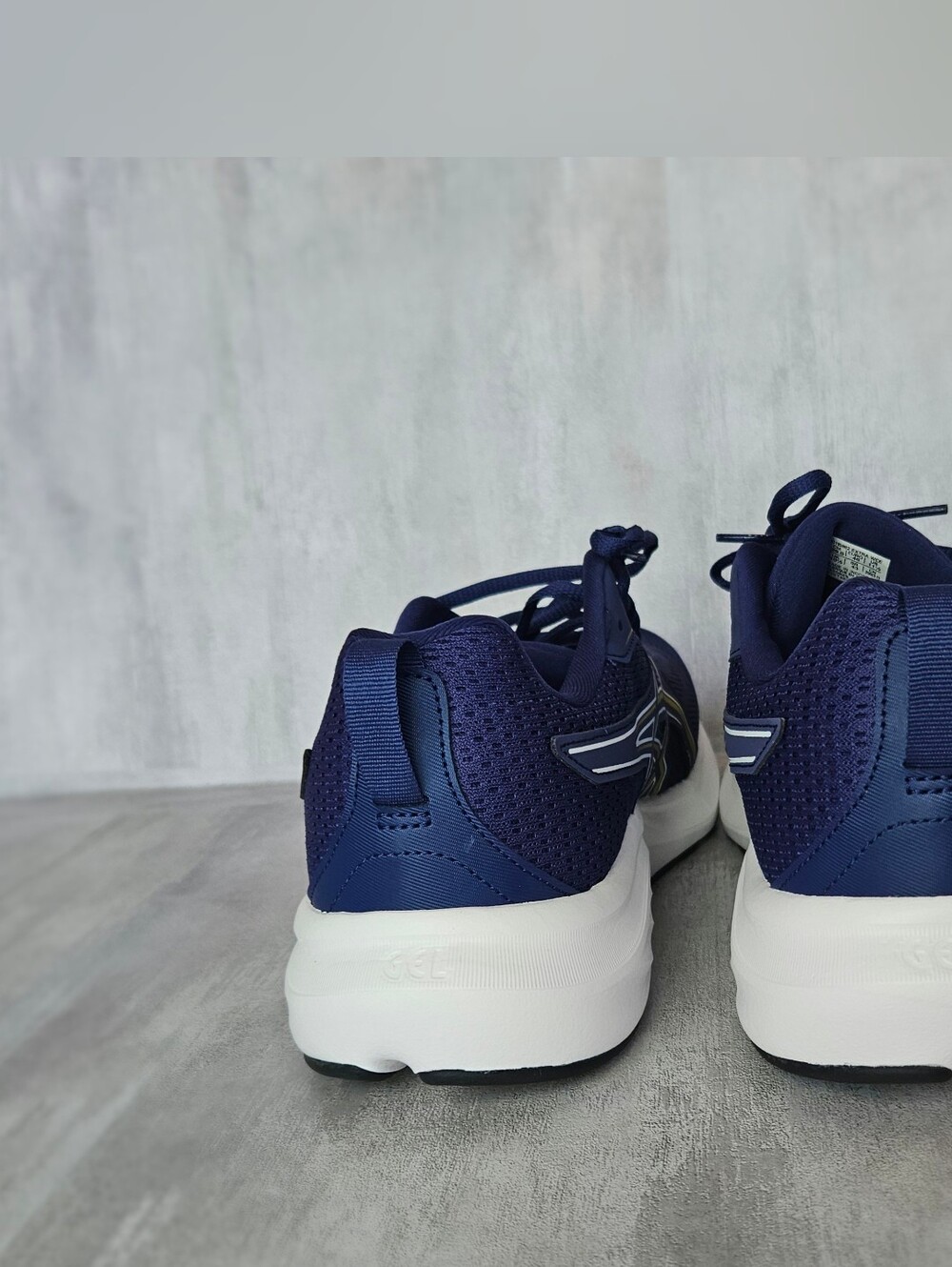 ASICS GEL-Contend 9 Navy Blue Men's 11.5 Extra Wide - Picture 3 of 15